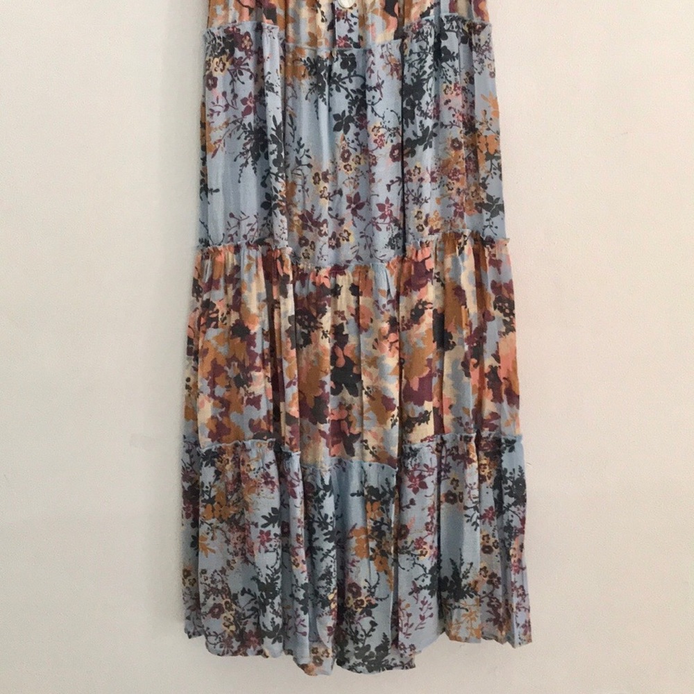 Anthropologie Fig and Flower Boho Maxi Dress XL - Picture 7 of 12